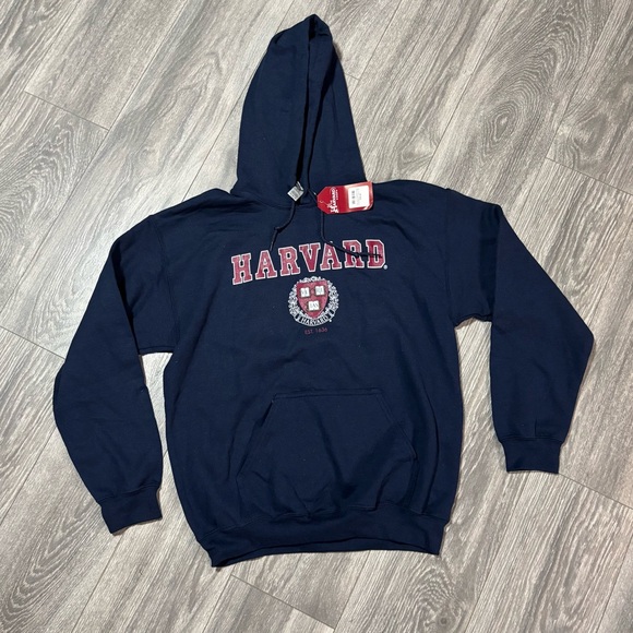 Other - NWT Harvard Navy Blue Hoodie
